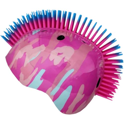 Healvian Casco de Patinaje Unisex Niñas Talla Única Color Rosa Casco de Ciclismo y Scooter Carcasa ABS Reforzada y Sistema de Ventilación para Deportes al Aire Libre
