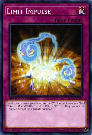 yugioh card in hand limit Amazon.com: Yu-Gi-Oh! - Limit Impulse - SBLS-EN045 - Common - 1st Edition -  Speed Duel Decks