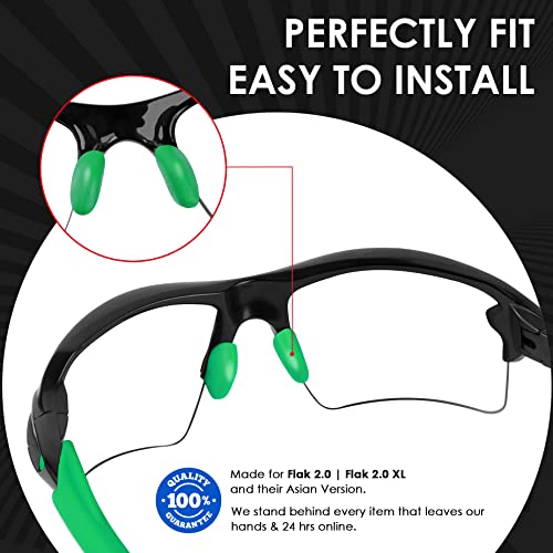 Image of BLAZERBUCK Replacement Nose Pads Piece for Oakley Bisphaera OO9400