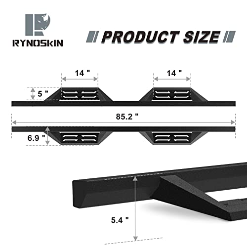 Estribos RYNOSKIN para Jeep Gladiator JT 2020-2026 miniatura 6