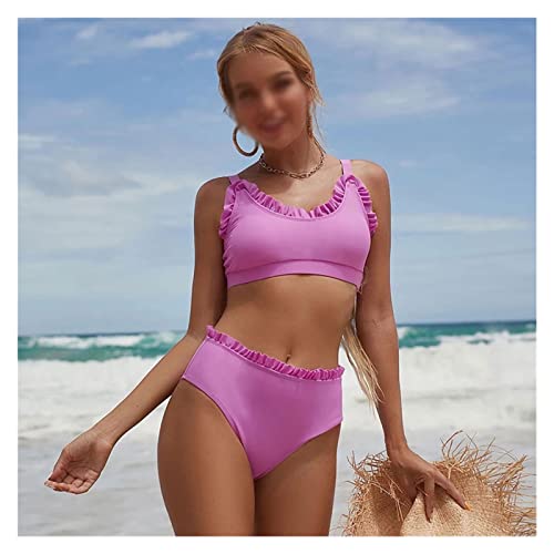 Swimwear women swimsuits push up et bikini set floral taille haute