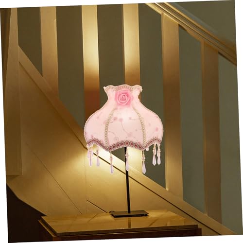Abat-jour imprimé princesse avec diffusion tamisée pour lampe de table et salon