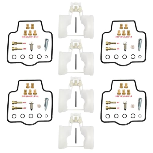 Kit réparation carburateur pour ZX1100-C ZX-11 joints flotteur gicleurs