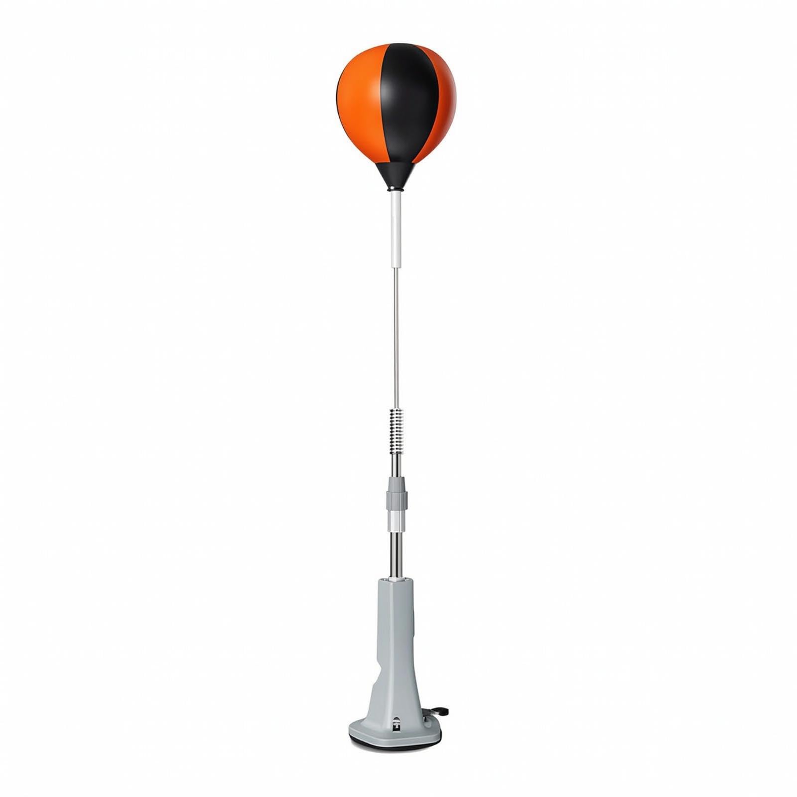 Boxing Reaction Ball Quick-Resilient Agility Bag with Stand Height-Adjustable Punching Bag with Stand for Pugilists, Adults, Home Gym, Apartment Youth-image-44