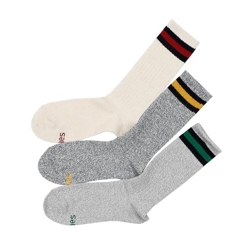 靴下 (3足組) ノンパイル 抗菌防臭 フルレングスソックス3P HMSCY002-1-M