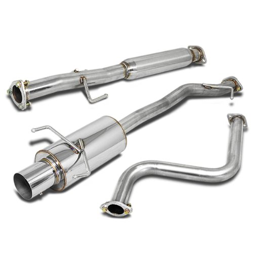 For Honda Accord Stainless Steel 4 inches Muffler Tip Catback Exhaust System