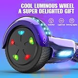 GeekMe Hoverboards for kids 6.5 Inch, Quality hoverboards with Bluetooth Speaker,Beautiful LED Lights,Gift for kids and teenager - Image 2