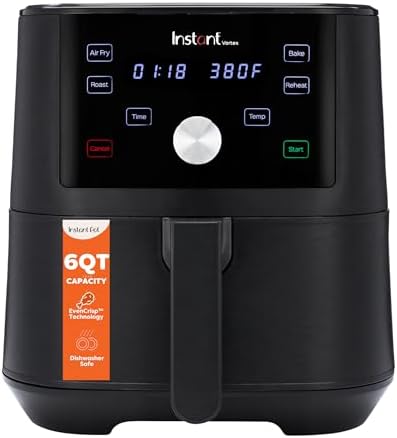Instant Pot Vortex 6QT XL Air Fryer, 4-in-1 Functions ...