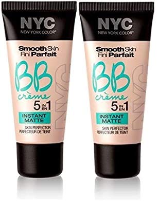 Nyc Smooth Skin Bb Creme 5 In 1 Instant Matte #01 Light (1 Fl Oz) Each (Set Of 2) #TOP5