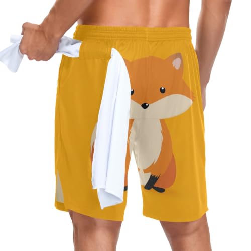 Short de course double couche GuoChe avec poches latérales pratiques