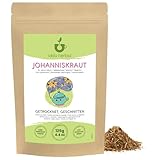 IDDA Herbal Johanniskraut Tee 125g, Johanniskrautkraut getrocknet und geschnitten, Johanniskrauttee