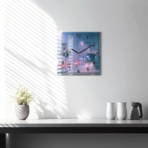 Horloge de qualité supérieure Wallfluent mécanisme silencieux design Varsovie