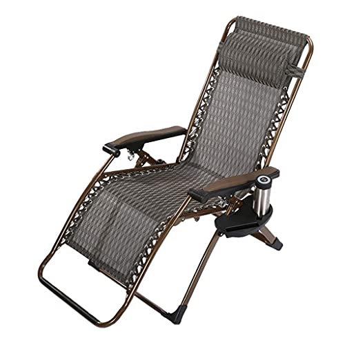 Chaise zero gravity pliante grand confort et super largeur 68cm - 2
