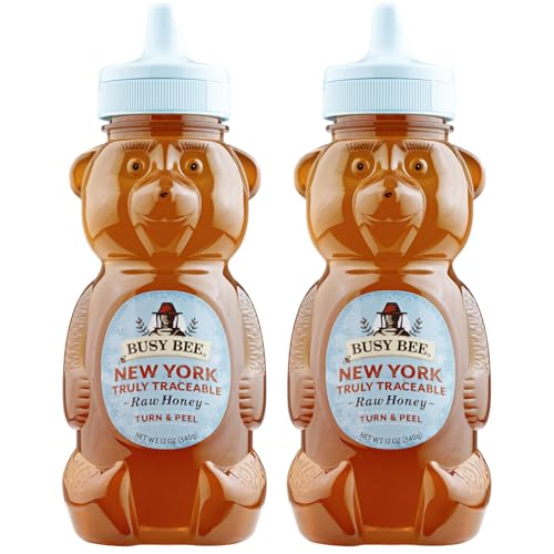 Miel cruda New York BUSY BEE 12 OZ pack 2