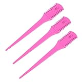 TOPBATHY 3 pezzi Pettini da Taglio Doppia Punta per Capelli Uomo e Donna Resistenti e Portatili per Sfoltire e Modellare Tutti i Tipi di Capelli Professionali e Facili da Pulire