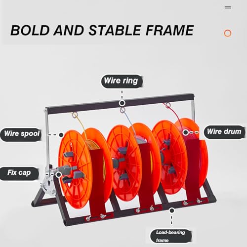 Support de rangement durable pour filament et câbles d'atelier - 3