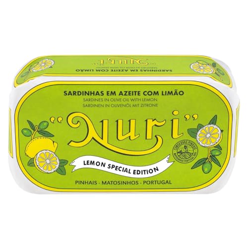 Nuri Sardines Olive Oil Lemon 125g