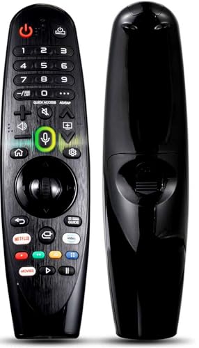 Mando a distancia Magic compatible con LG OLED QNED NanoCell UHD 8K 4K Smart TV AN-MR20GA MR21GA MR22GA MR19BA MR18BA y AKB75855501 con función de puntero