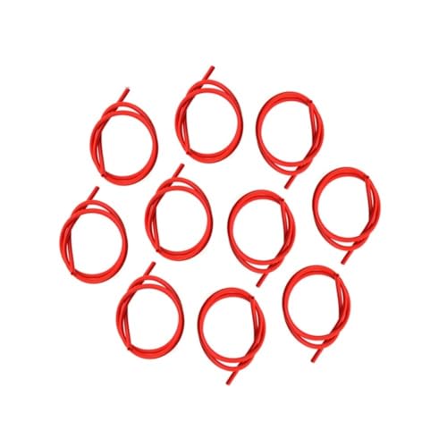 Manguera de combustible roja de 1m para quad ATV y moto pack de 10 piezas