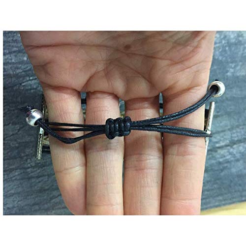 Sportybella Taekwondo Charm Bracelet - Infinity Tae kwon do Adjustable Charm Bracelet with Martial Arts Charm - Gift for Women and Girls (Black) - Thumbnail 6