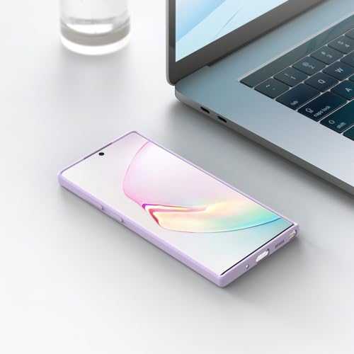 Image of for Samsung Galaxy Note 10 Plus Case Purple, Scratch Resistant with Soft Touch, Slim Thin Phone Cover for Samsung Galaxy Note 10 Plus