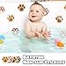 Dormercy 12PCS Non-Slip Bathtub Stickers, Cat’s Claw-Shaped Bath Tub Stickers, Anti Slip Shower Stickers, Prevent Slipping Grips for Floor Stand