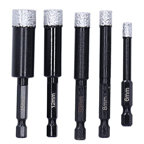 Kit de brocas diamantadas 5 piezas para granito y cerámica miniatura 4