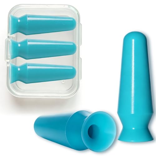 3Pack Sklerallinsen Einsetzer Entferner Sklerallinsen Entferner Kontaktlinsen Werkzeug für Anwendung Augenprothesen Skleral Linsen(Nur for 14-17mm) Inserter Extra-Large Kontaktlinsen Einsetzhilfe