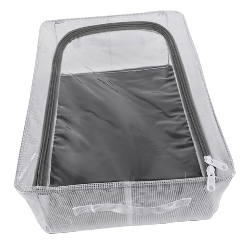 DECHOUS Efficient Hat Storage Lid-top Baseball Cap Box Home Travel Hat Organizer