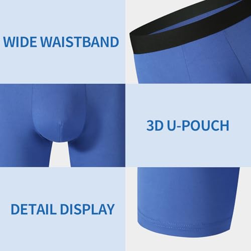 28 Pack Mens Boxer Briefs Cotton Underwear Colorful Soft Breathable Underwear Bulk for Men Size S Multi2