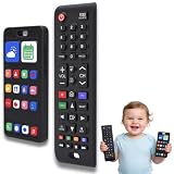 Broemba Set Telecomando Telefono Anello Silicone Senza BPA Bebè 2 pezzi