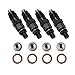 4PCS TD27 Engine Fuel Injectors Compatible With NISSAN NAVARA TD27 D21 2.7L Auto Parts