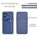 Anlalish Compatible with Oppo Reno 15 Pro Case with Card Holder, Phone Case for Oppo Reno 15 Pro Silicone TPU Shockproof Protective Cases for Women/Men (Dark Blue)