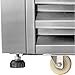 Nexel Refrigerated Open Air Merchandiser with Pull Down Curtain, 13.8 Cu. Ft., Stainless Steel, 3 Adjustable Shelves, 35 to 50°F Temperature Range, 36-1/8