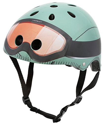Hornit Mini Lids Kid's Helmet Bicycle, Scooter, Skateboard Hard Shell Helmet with Rear