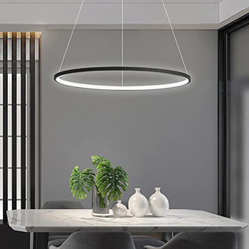 Suspension ronde LED de table à manger pour illuminer vos dîners - 5