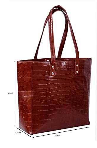 ANTONIO VALERIA Alexis Leather Tote/Top Handle Shoulder Bag for Women2