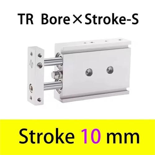 Cylindre pneumatique TR6 double axe pour éviter la torsion - 3