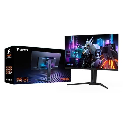 Monitor da gioco AORUS FO32U2 OLED da 32” - 3840 x 2160 (UHD), 240Hz, 0,03ms, KVM, 250 cd/m², FreeSync Premium Pro, DisplayHDR True Black 400, HDMI 2.1 - Monitor - Immagine 6