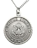 Pewter Hero's Medals United States Army Saint Michael Military Medal, 1 Inch
