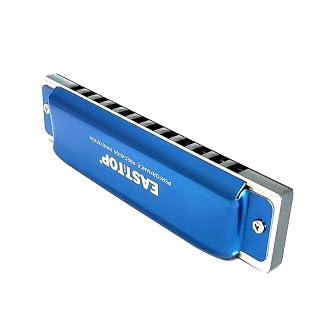 Harmonica Fala blues harmonica diatonic 12 trous harpe bouche orgue aluminium peigne couvercle en acier inoxydable C… – Image 3