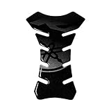 ITEM_NAME; 1 Tankpad 4R Quattroerre.it 18145 Tankpad 3D Motorrad Tankschutz Yamaha R1, Schwarz, 13 x 19 cm