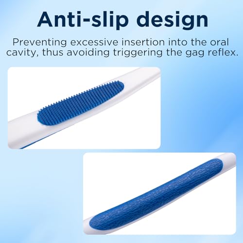 Frekare Escova de língua (pacote com 6), limpador de língua para adultos e crianças, essenciais de h