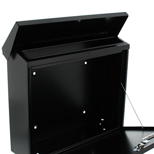 Burg-Wächter Amsterdam 867 S, brievenbus met openingsstop, A4-gleuf, EU-norm EN 13724, zwart - Afbeelding 5