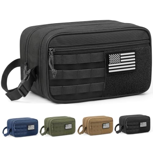 Hotor Tactical Molle Toiletry Bag (Black or Green) - image 1