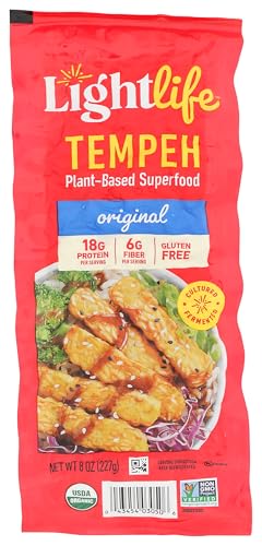 Lightlife Original Organic Tempeh - 8 oz. Plant-Based Protein