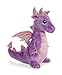 Aurora® Enchanting Sparkle Tales™ Larkspur Dragon™ Stuffed Animal - Magical Adventures - Endless Play - Purple 12.5 Inches