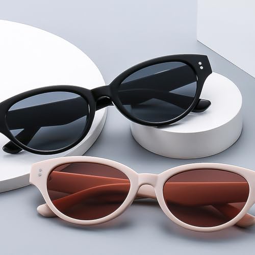 Lunettes œil de chat contre l'éblouissement pour un look rétro tendance - 2