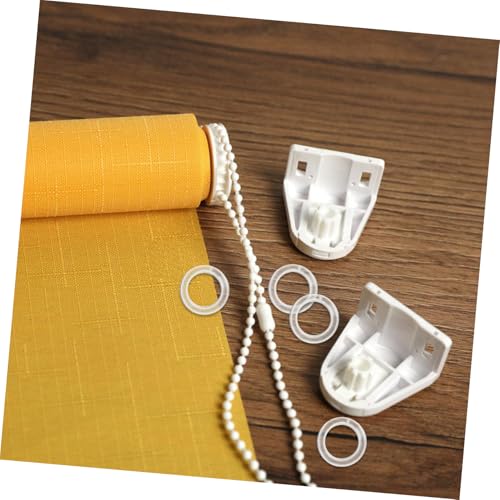 Anillos plisadas de plástico para solucionar la caída de cortinas de hogar 7