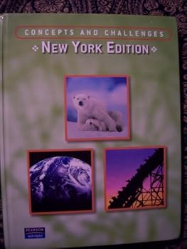 Hardcover Concepts and Challenge NY Science Course 1 Student Edition Book